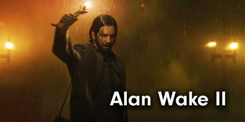 Alan Wake 2 is very blurry. It's like the character has myopia