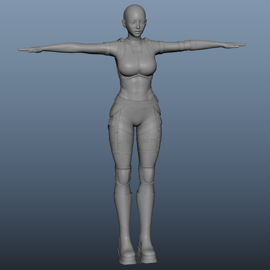 HANA TPose Model