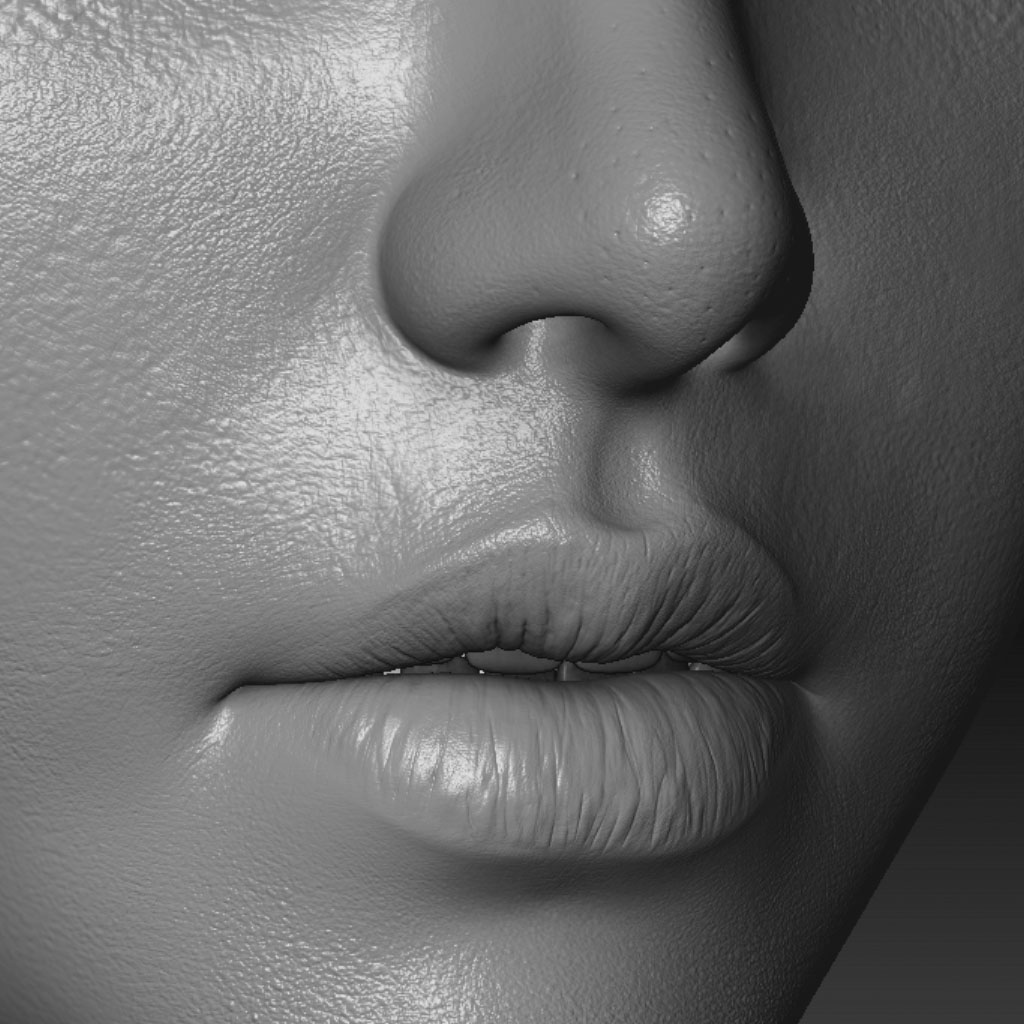 ZBrush Sculpt Close Up