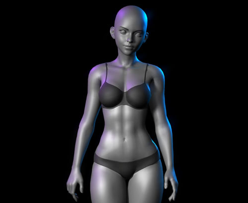 Female Base Mesh