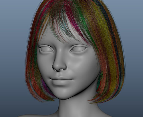 Female Base Mesh Xgen