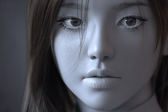 02 3D Digital Human Vertex Mode