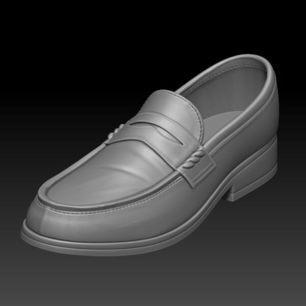 Japanese School Shoes 3D Model - Image 2