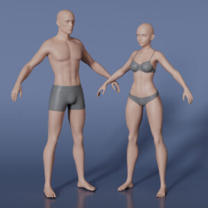 Stylized Base Mesh Bundle